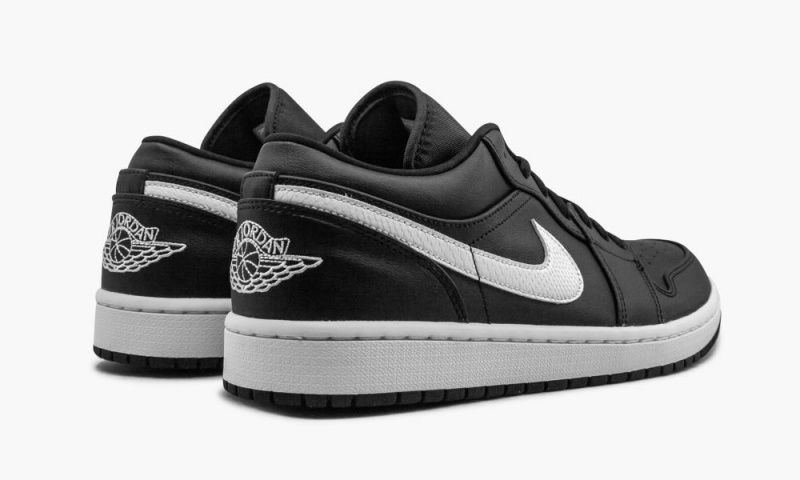 Nike Air Jordan 1 Low 'Black/White' Schoenen Dames Zwart Wit Nederland | 680472-MRW