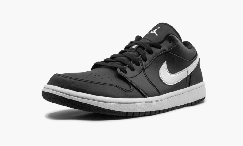 Nike Air Jordan 1 Low 'Black/White' Schoenen Dames Zwart Wit Nederland | 680472-MRW
