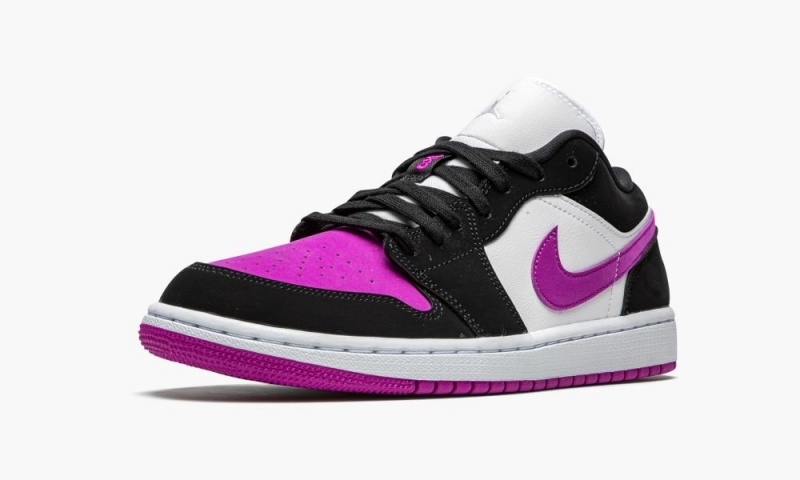 Nike Air Jordan 1 Low 'Black/ Cactus Flower' Schoenen Dames Zwart Bloemen Wit Nederland | 172394-FUB