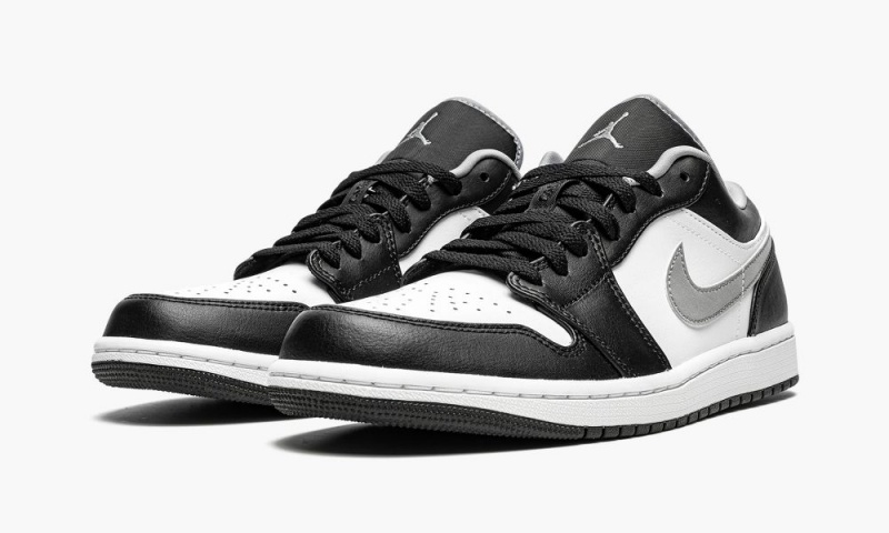 Nike Air Jordan 1 Low 'Black / Particle Grey' Schoenen Heren Zwart Grijs Wit Nederland | 538906-PTR