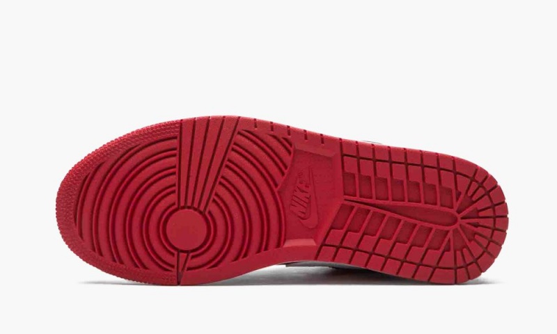 Nike Air Jordan 1 Low 'Black / White / Gym Red' Schoenen Dames Zwart Wit Rood Nederland | 750429-RNV