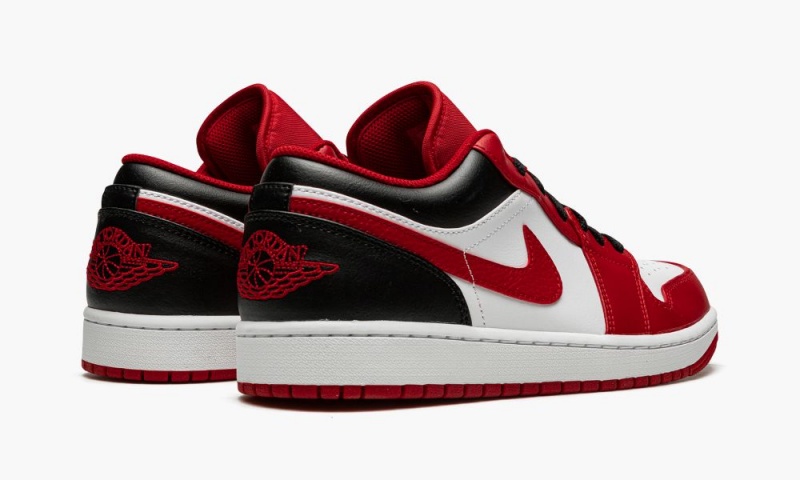 Nike Air Jordan 1 Low 'Bulls' Schoenen Heren Zwart Wit Rood Nederland | 561783-YAP