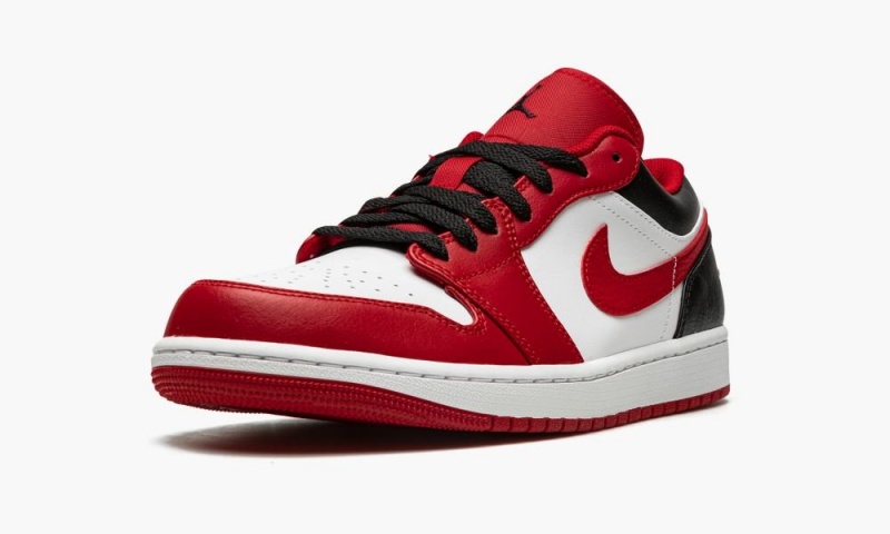 Nike Air Jordan 1 Low 'Bulls' Schoenen Heren Zwart Wit Rood Nederland | 561783-YAP