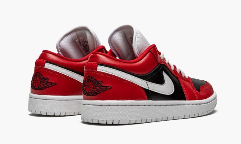 Nike Air Jordan 1 Low 'Chicago Flip' Schoenen Dames Rood Wit Zwart Nederland | 467052-SUV