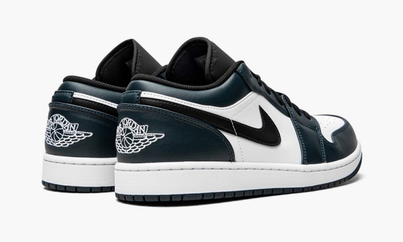 Nike Air Jordan 1 Low 'Dark Teal' Schoenen Heren Donkerblauw Zwart Nederland | 046783-YVI