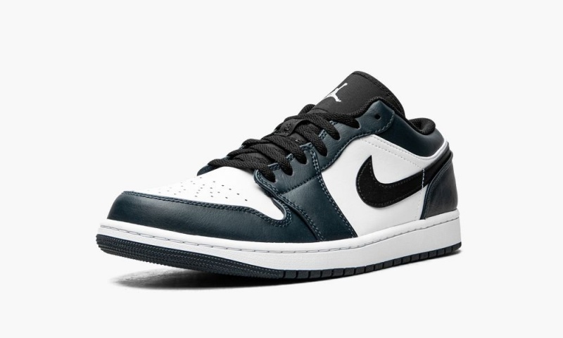 Nike Air Jordan 1 Low 'Dark Teal' Schoenen Heren Donkerblauw Zwart Nederland | 046783-YVI