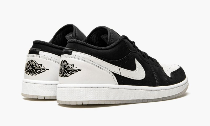 Nike Air Jordan 1 Low 'Diamond' Schoenen Heren Wit Zwart Nederland | 431790-FKJ