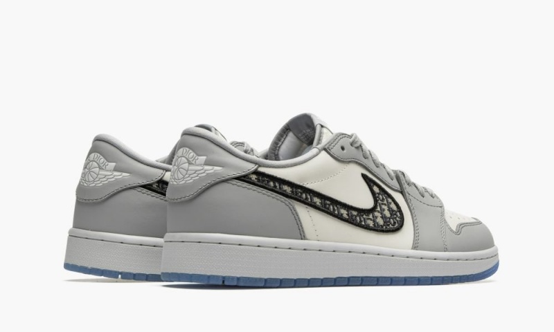 Nike Air Jordan 1 Low 'Dior' Schoenen Heren Grijs Nederland | 027968-VBY