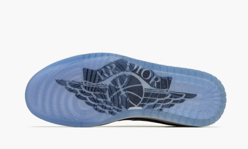Nike Air Jordan 1 Low 'Dior' Schoenen Heren Grijs Nederland | 027968-VBY