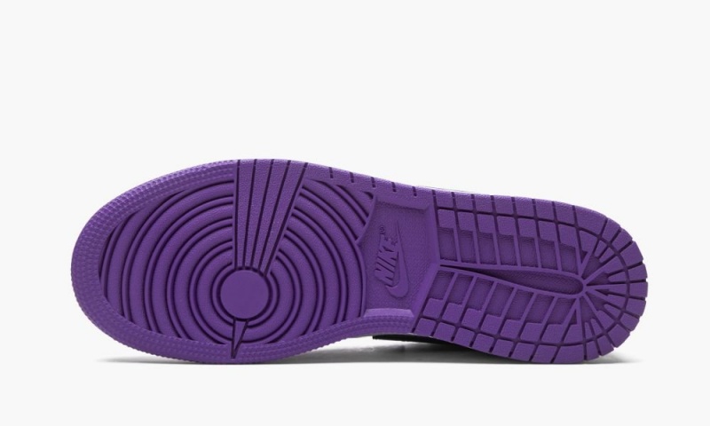 Nike Air Jordan 1 Low GS 'Court Purple' Schoenen Kinderen Paars Zwart Wit Nederland | 827143-OVB