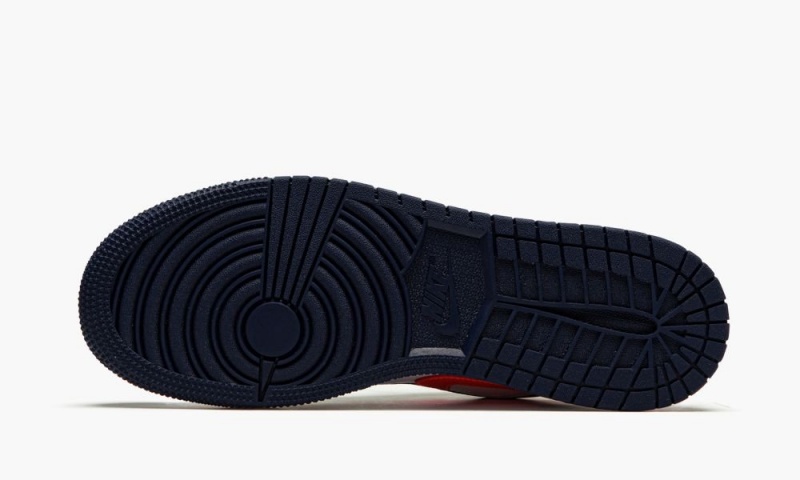 Nike Air Jordan 1 Low (GS) 'Game Time' Schoenen Kinderen Wit Rood Blauw Nederland | 548706-AYK