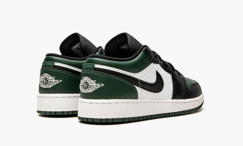 Nike Air Jordan 1 Low GS 'Green Neus' Schoenen Kinderen Groen Wit Zwart Nederland | 517293-ZPL