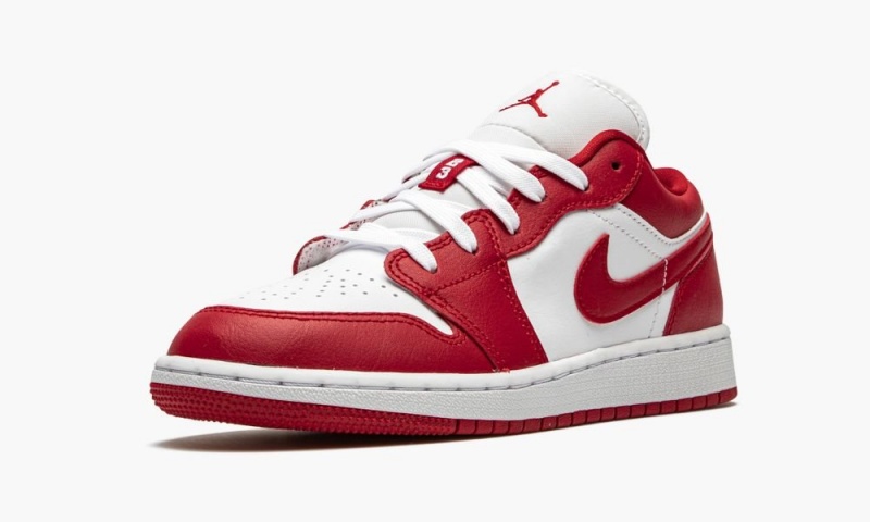 Nike Air Jordan 1 Low GS 'Gym Red/White' Schoenen Kinderen Rood Rood Nederland | 418750-SMV