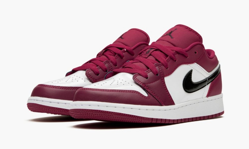 Nike Air Jordan 1 Low (GS) 'Noble Red' Schoenen Kinderen Rood Zwart Wit Nederland | 891532-LZG