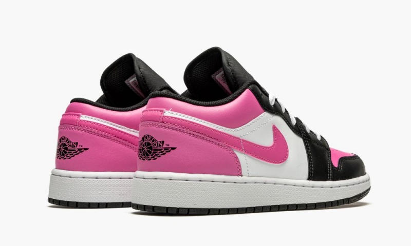 Nike Air Jordan 1 Low GS 'Pinksicle' Schoenen Kinderen Wit Zwart Roze Nederland | 986713-KDT