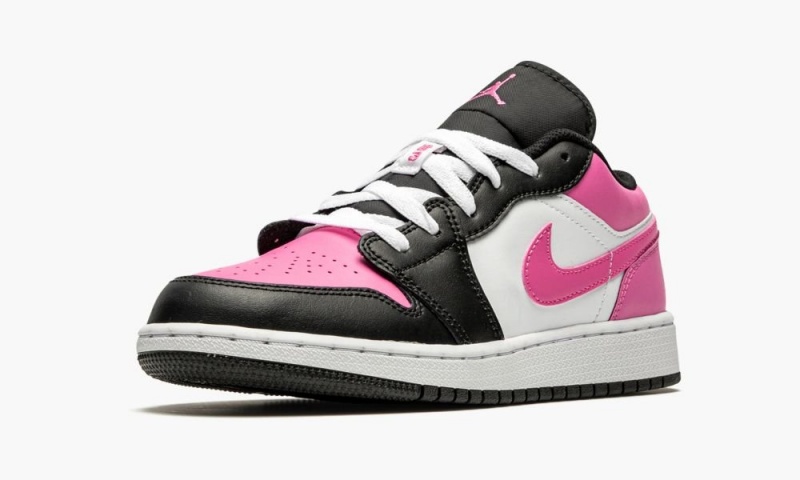 Nike Air Jordan 1 Low GS 'Pinksicle' Schoenen Kinderen Wit Zwart Roze Nederland | 986713-KDT