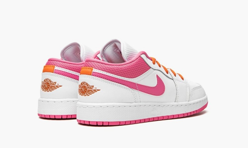 Nike Air Jordan 1 Low GS 'Pinksicle' Schoenen Kinderen Wit Oranje Nederland | 938467-HLY