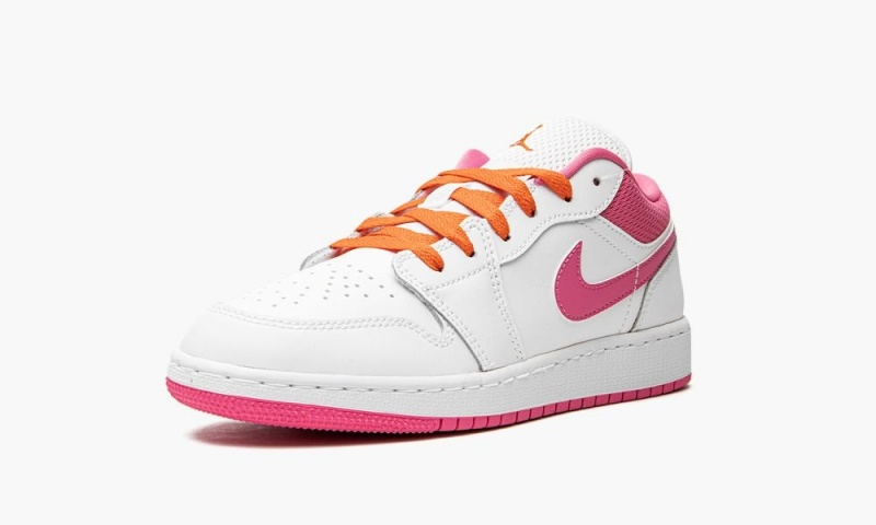 Nike Air Jordan 1 Low GS 'Pinksicle' Schoenen Kinderen Wit Oranje Nederland | 938467-HLY