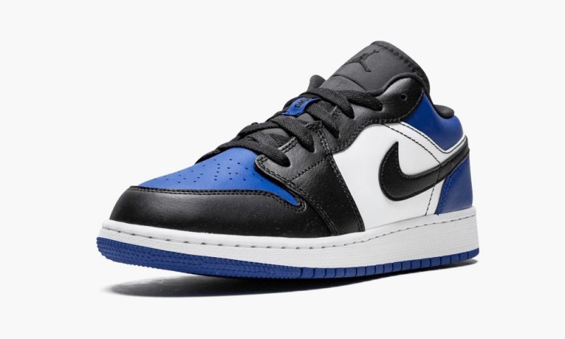 Nike Air Jordan 1 Low (GS) 'Royal Neus' Schoenen Kinderen Koningsblauw Zwart Wit Nederland | 259763-LFJ