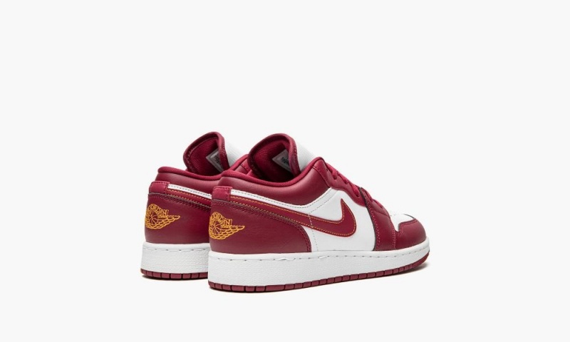 Nike Air Jordan 1 Low (GS) Schoenen Kinderen Rood Diepgeel Nederland | 856173-ORQ
