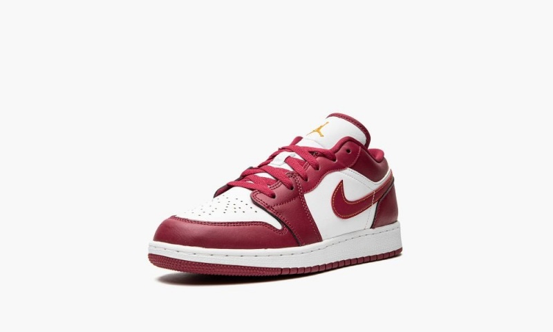 Nike Air Jordan 1 Low (GS) Schoenen Kinderen Rood Diepgeel Nederland | 856173-ORQ