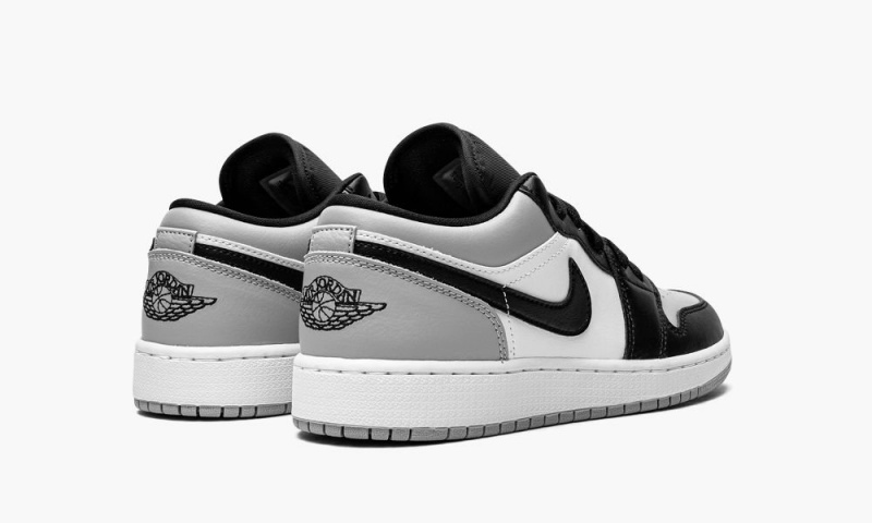 Nike Air Jordan 1 Low GS 'Shadow Neus' Schoenen Kinderen Lichtgrijs Zwart Wit Nederland | 467953-UCD