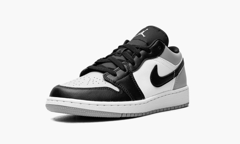 Nike Air Jordan 1 Low GS 'Shadow Neus' Schoenen Kinderen Lichtgrijs Zwart Wit Nederland | 467953-UCD