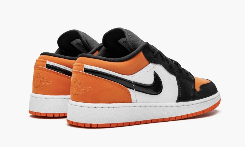 Nike Air Jordan 1 Low (GS) 'Shattered Backboard' Schoenen Kinderen Wit Zwart Oranje Nederland | 910826-HBI