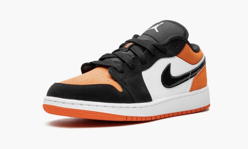 Nike Air Jordan 1 Low (GS) 'Shattered Backboard' Schoenen Kinderen Wit Zwart Oranje Nederland | 910826-HBI