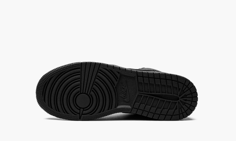 Nike Air Jordan 1 Low GS 'Triple Black' Schoenen Kinderen Zwart Wit Nederland | 074865-BQX