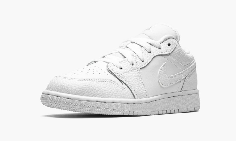 Nike Air Jordan 1 Low GS 'Triple White' Schoenen Kinderen Wit Nederland | 358179-PNX