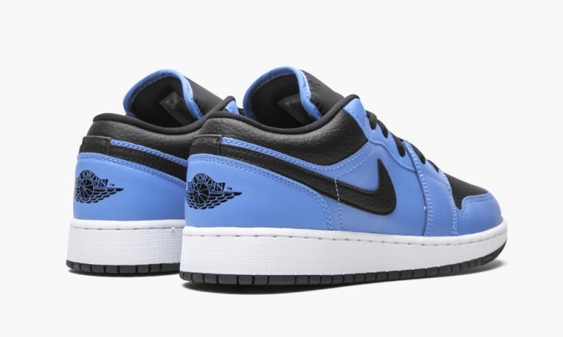 Nike Air Jordan 1 Low GS 'University Blue / Black' Schoenen Kinderen Blauw Zwart Wit Nederland | 972586-GYS