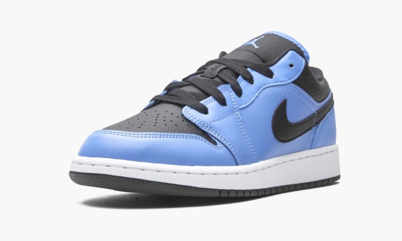 Nike Air Jordan 1 Low GS 'University Blue / Black' Schoenen Kinderen Blauw Zwart Wit Nederland | 972586-GYS