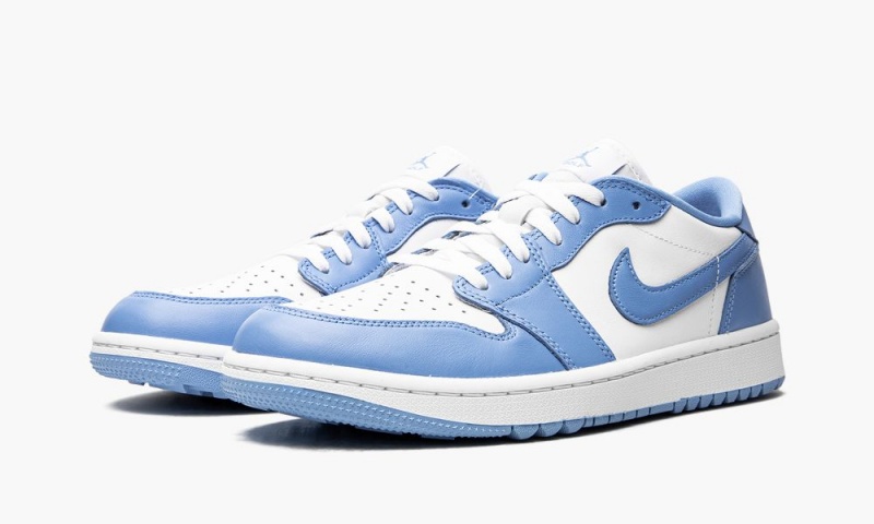 Nike Air Jordan 1 Low G 'Golf - UNC' Schoenen Heren Wit Blauw Nederland | 085976-JQK