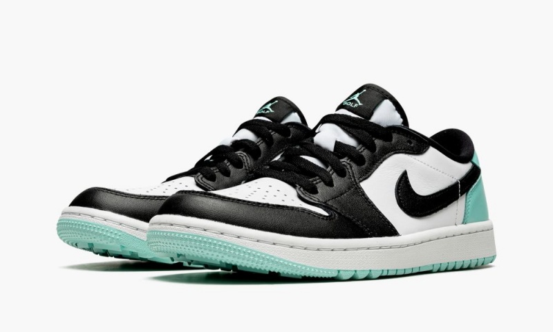 Nike Air Jordan 1 Low G Schoenen Heren Wit Zwart Nederland | 514632-MHP