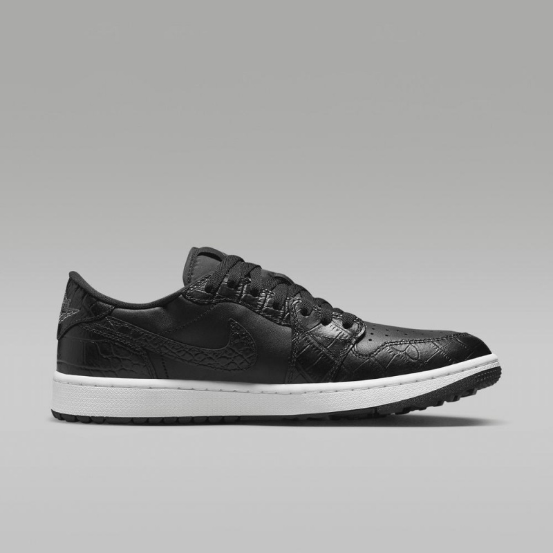 Nike Air Jordan 1 Low G Schoenen Heren Zwart Nederland | 308175-PQJ