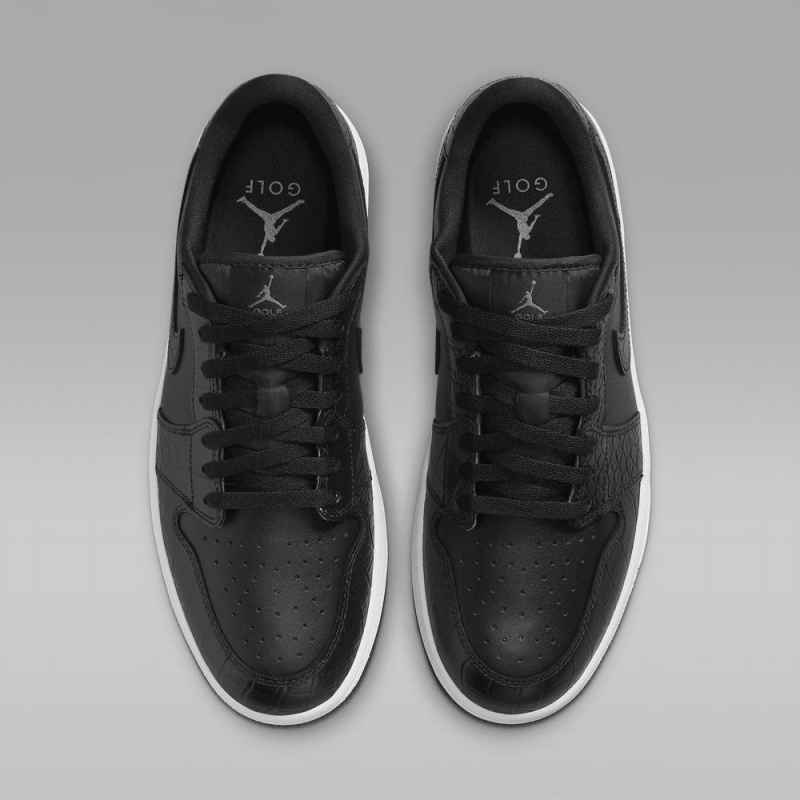 Nike Air Jordan 1 Low G Schoenen Heren Zwart Nederland | 308175-PQJ