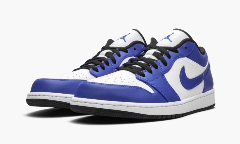 Nike Air Jordan 1 Low 'Game Royal' Schoenen Heren Wit Koningsblauw Nederland | 315826-BIN