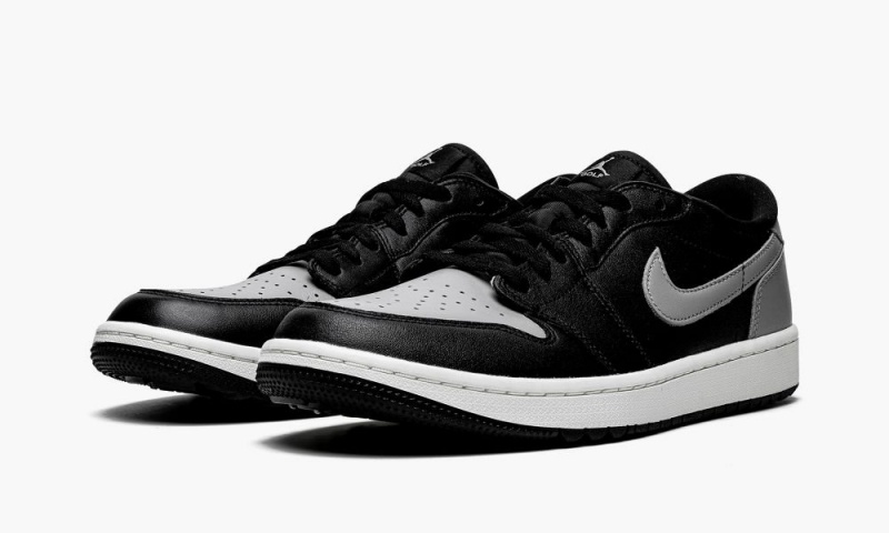 Nike Air Jordan 1 Low Golf 'Shadow' Schoenen Heren Zwart Grijs Nederland | 897126-SOU