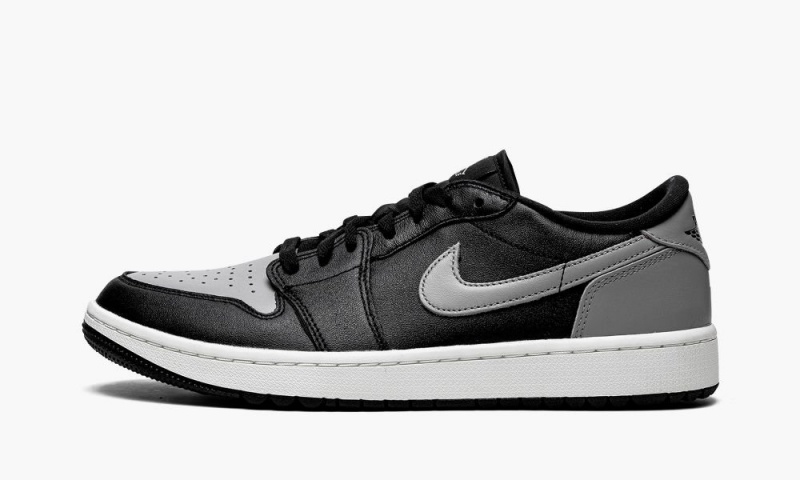 Nike Air Jordan 1 Low Golf \'Shadow\' Schoenen Heren Zwart Grijs Nederland | 897126-SOU