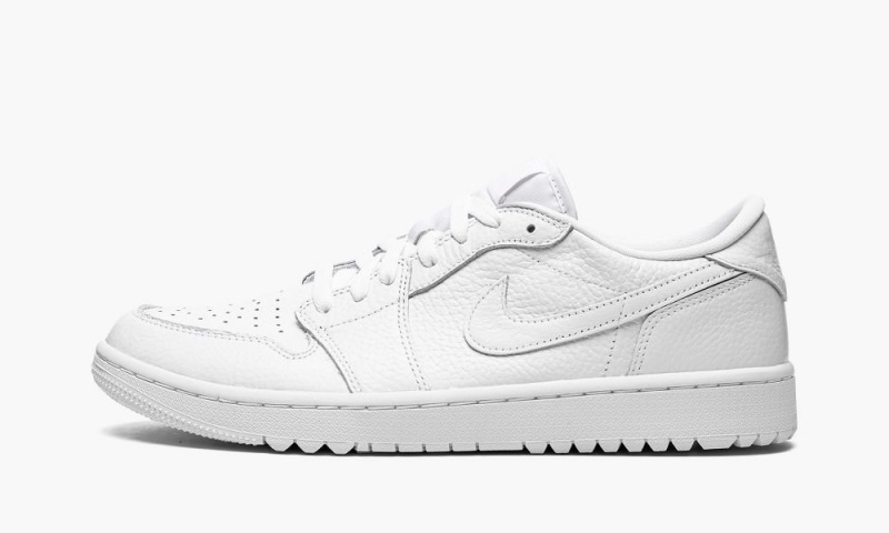 Nike Air Jordan 1 Low Golf \'Triple White\' Schoenen Heren Wit Nederland | 371562-HKE