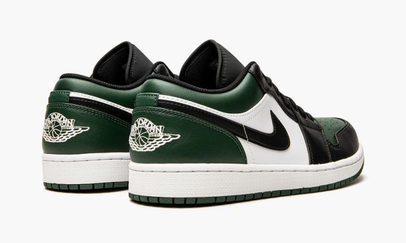 Nike Air Jordan 1 Low 'Green Neus' Schoenen Heren Groen Wit Zwart Nederland | 598276-ODX