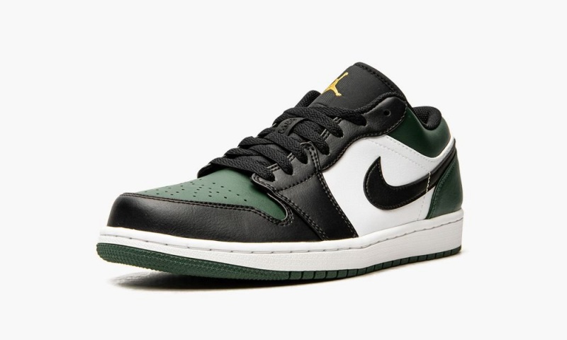 Nike Air Jordan 1 Low 'Green Neus' Schoenen Heren Groen Wit Zwart Nederland | 598276-ODX