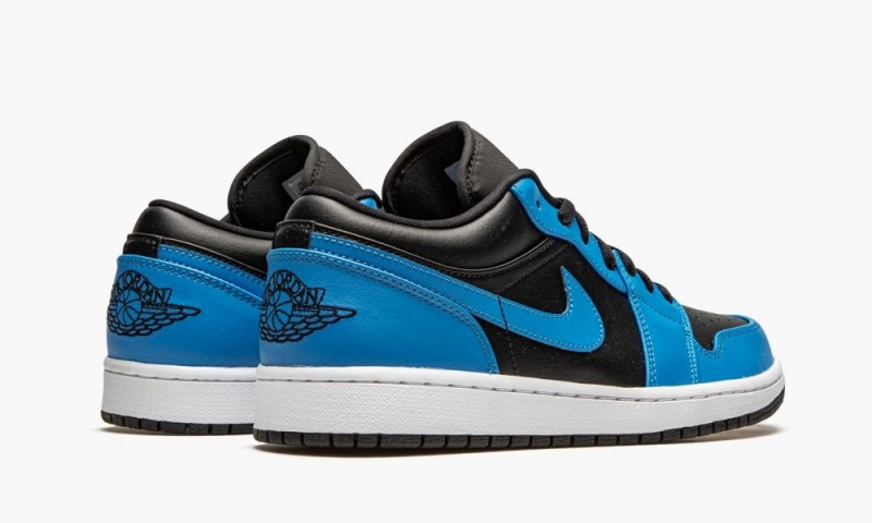Nike Air Jordan 1 Low 'Laser Blue' Schoenen Heren Blauw Zwart Wit Nederland | 325961-FPL