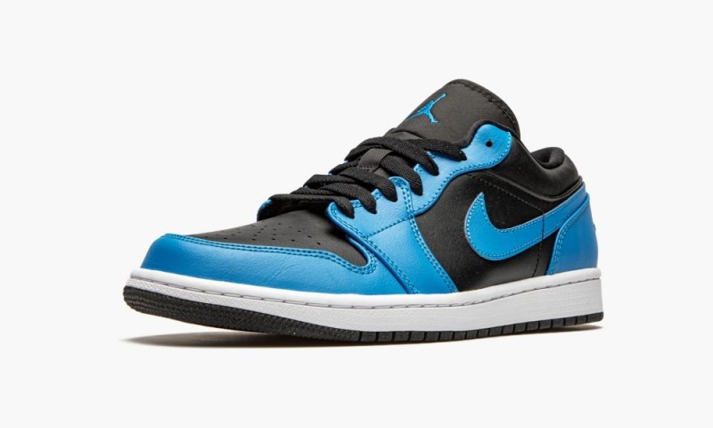 Nike Air Jordan 1 Low 'Laser Blue' Schoenen Heren Blauw Zwart Wit Nederland | 325961-FPL