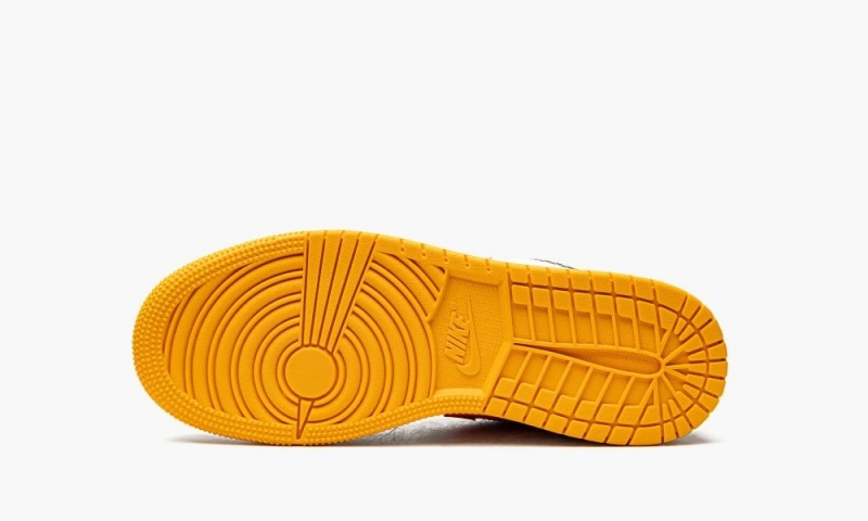 Nike Air Jordan 1 Low MMD BG 'Multicolor Grid' Schoenen Kinderen Wit Lichtmango Zwart Nederland | 975423-OXH