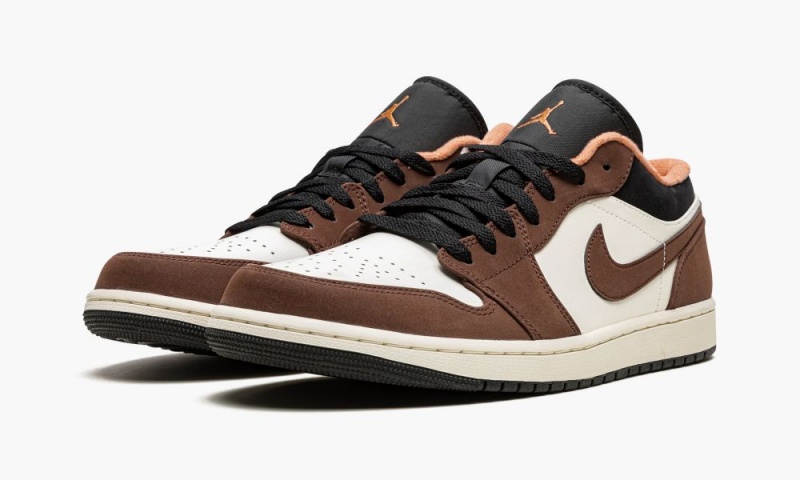 Nike Air Jordan 1 Low 'Mocha' Schoenen Heren Beige Wit Zwart Nederland | 984157-XKM