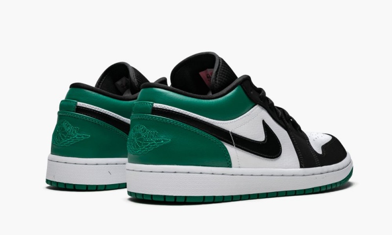 Nike Air Jordan 1 Low 'Mystic Green' Schoenen Heren Wit Zwart Groen Nederland | 623951-CPW