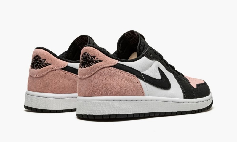 Nike Air Jordan 1 Low OG 'Bleached Coral' Schoenen Heren Zwart Koraal Wit Nederland | 538209-CXM