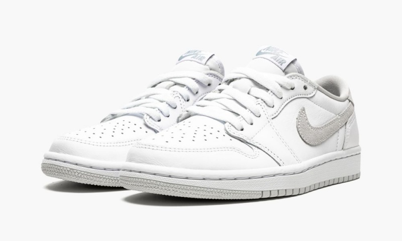 Nike Air Jordan 1 Low OG 'Neutrale Grey' Schoenen Dames Wit Grijs Nederland | 156470-PLA